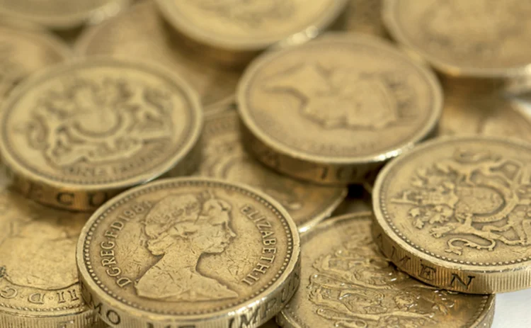 Money - pound coins