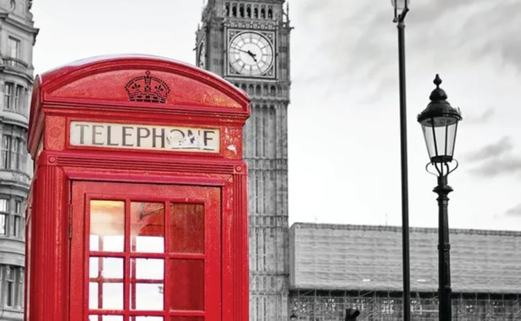 Telephone box in Parliament Square