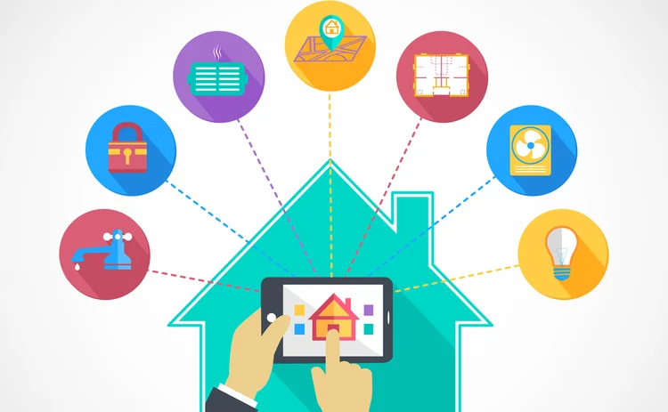 Smart home illustration