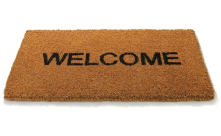 Welcome mat